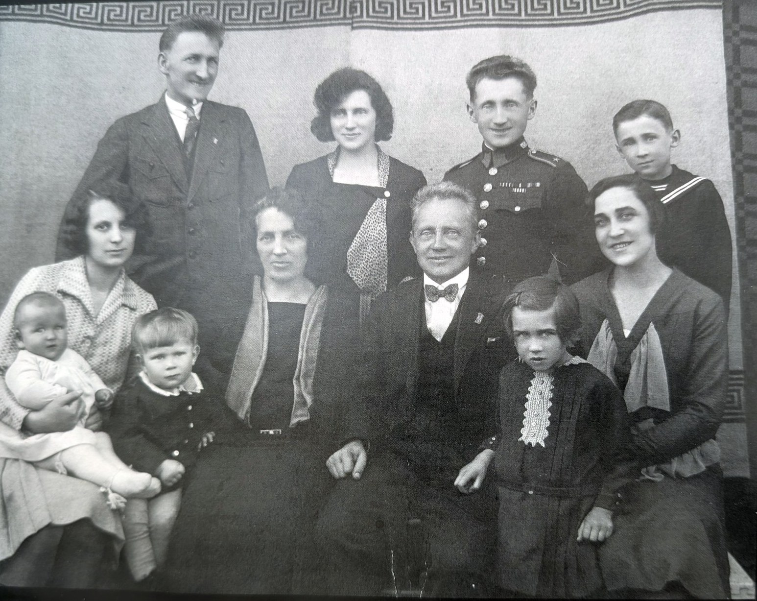 The Micka family, 1930